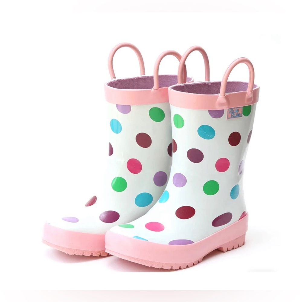 Foxfire| Shoes | Foxfire Polka Dot Rain Boots girls size 5/6